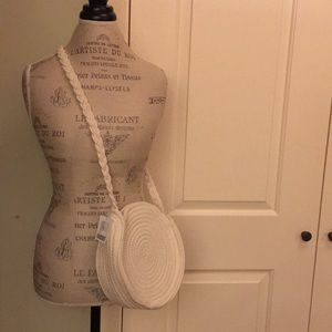 Natural white cotton Urban Outfitters purse